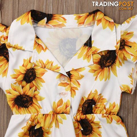 Yellow Sunflower Romper - photo 3 of 4