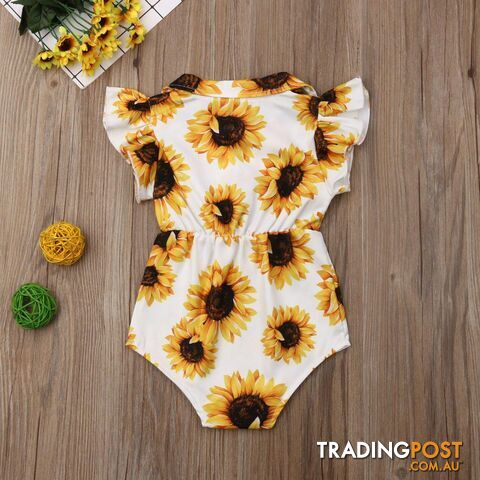 Yellow Sunflower Romper - photo 2 of 4