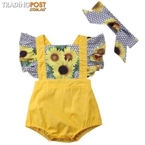 Sunflower Romper