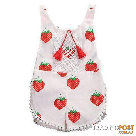 Strawberry Playsuit