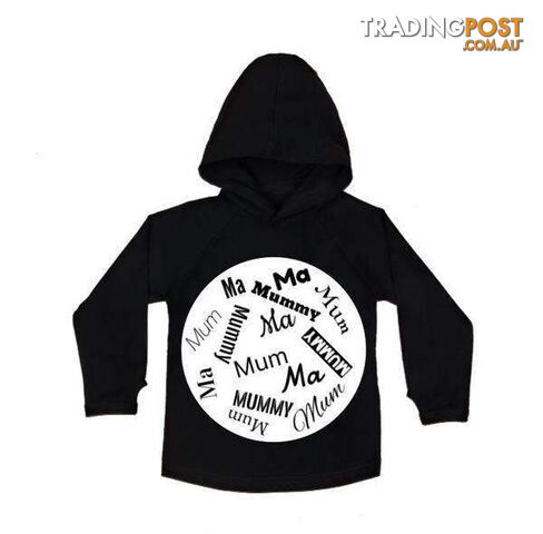 Monochrome Mum Hoodie