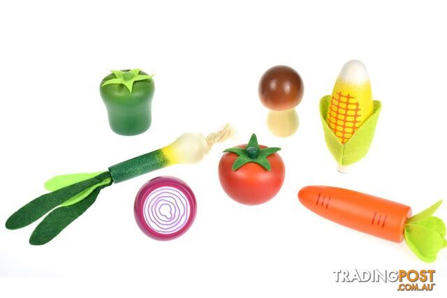 Wooden Vegetables 7pcs Set