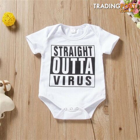 Straight Outta Virus Romper