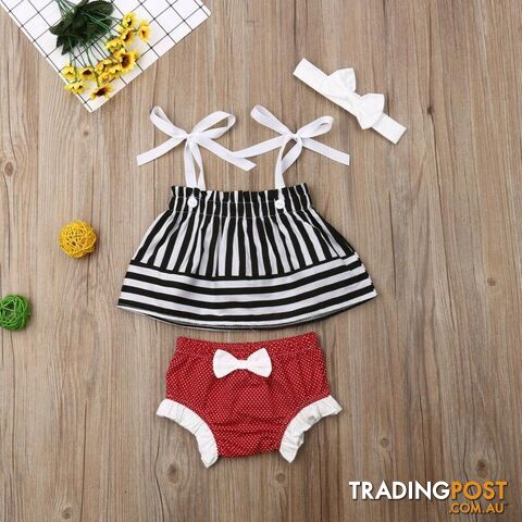 Red Stripe Set