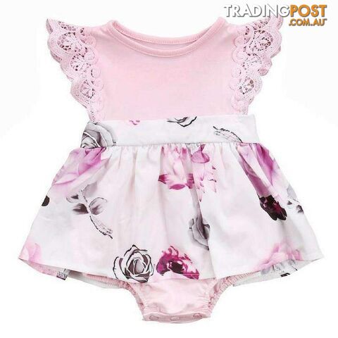 Sister Floral Matching Romper & Dress