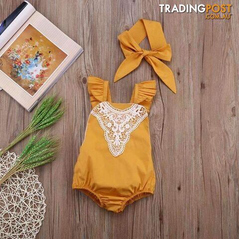 Romper & Headband Sets