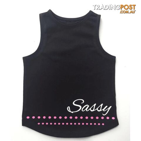Sassy Tank | White or Black