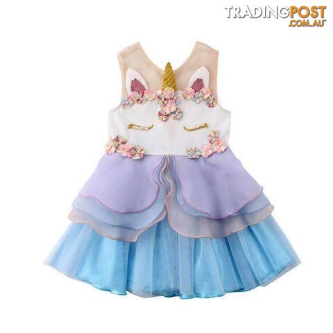 Unicorn Ruffle Tutu