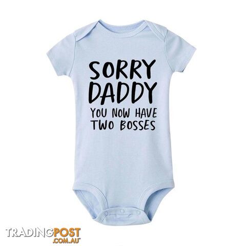 Sorry Daddy Romper
