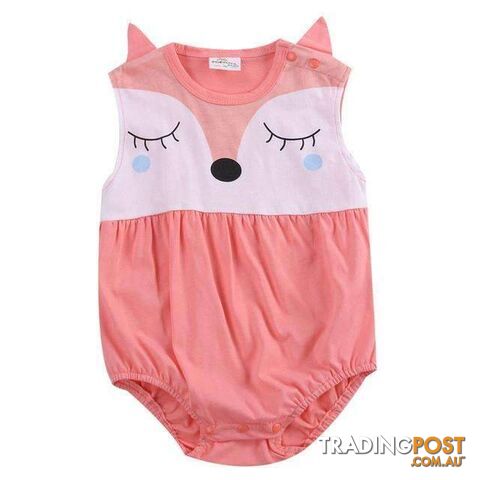 Sleepy Fox Romper