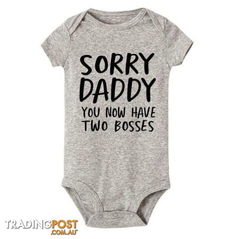 Sorry Daddy Romper