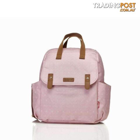 Robyn Convertible Backpack Dusty Pink Origami Heart