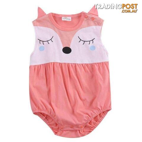 Sleepy Fox Romper