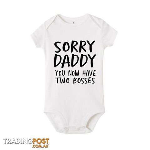 Sorry Daddy Romper