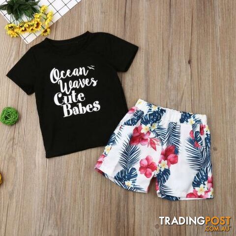 Ocean Waves Cute Babes Set