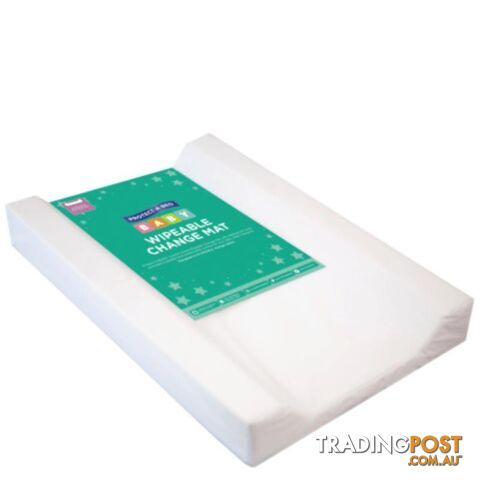 PVC Wipeable Change Mat with Cover - White - photo 2 of 4