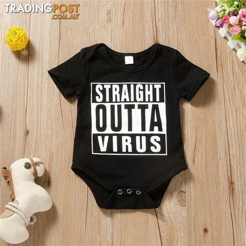 Straight Outta Virus Romper