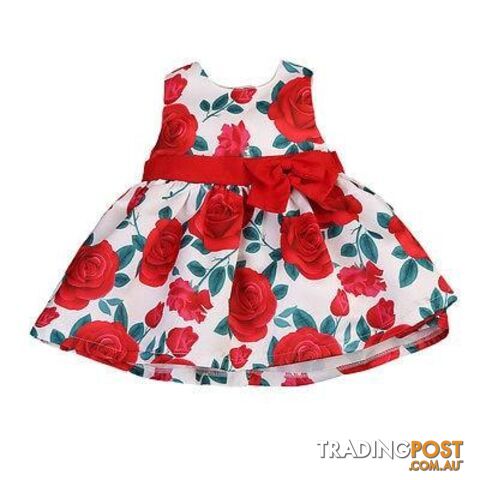Red Rose Dress