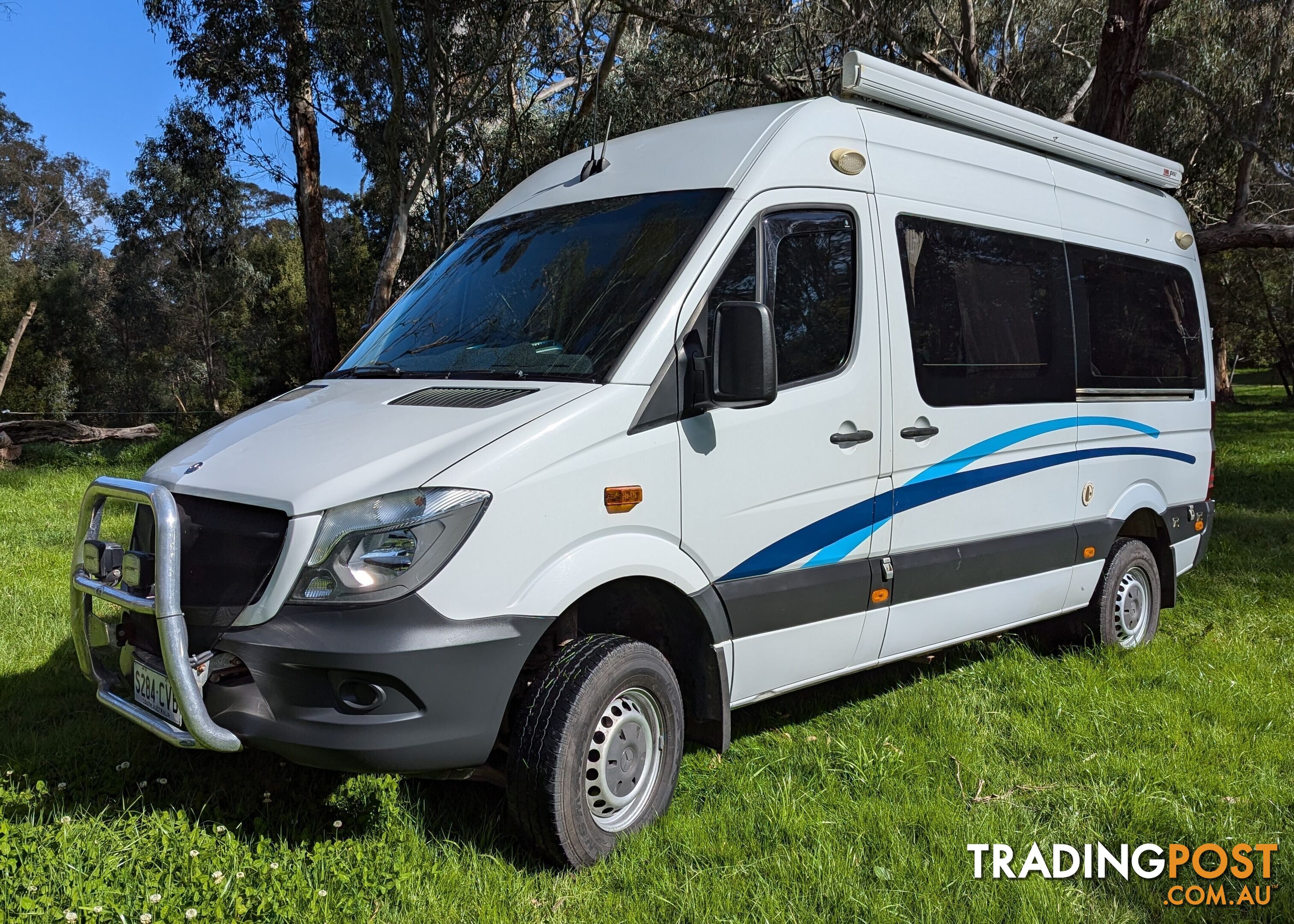 2014 4WD Mercedes Sprinter 319CDI (MWB, high roof)