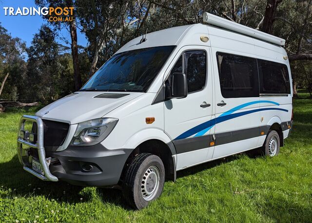 2014 4WD Mercedes Sprinter 319CDI (MWB, high roof)