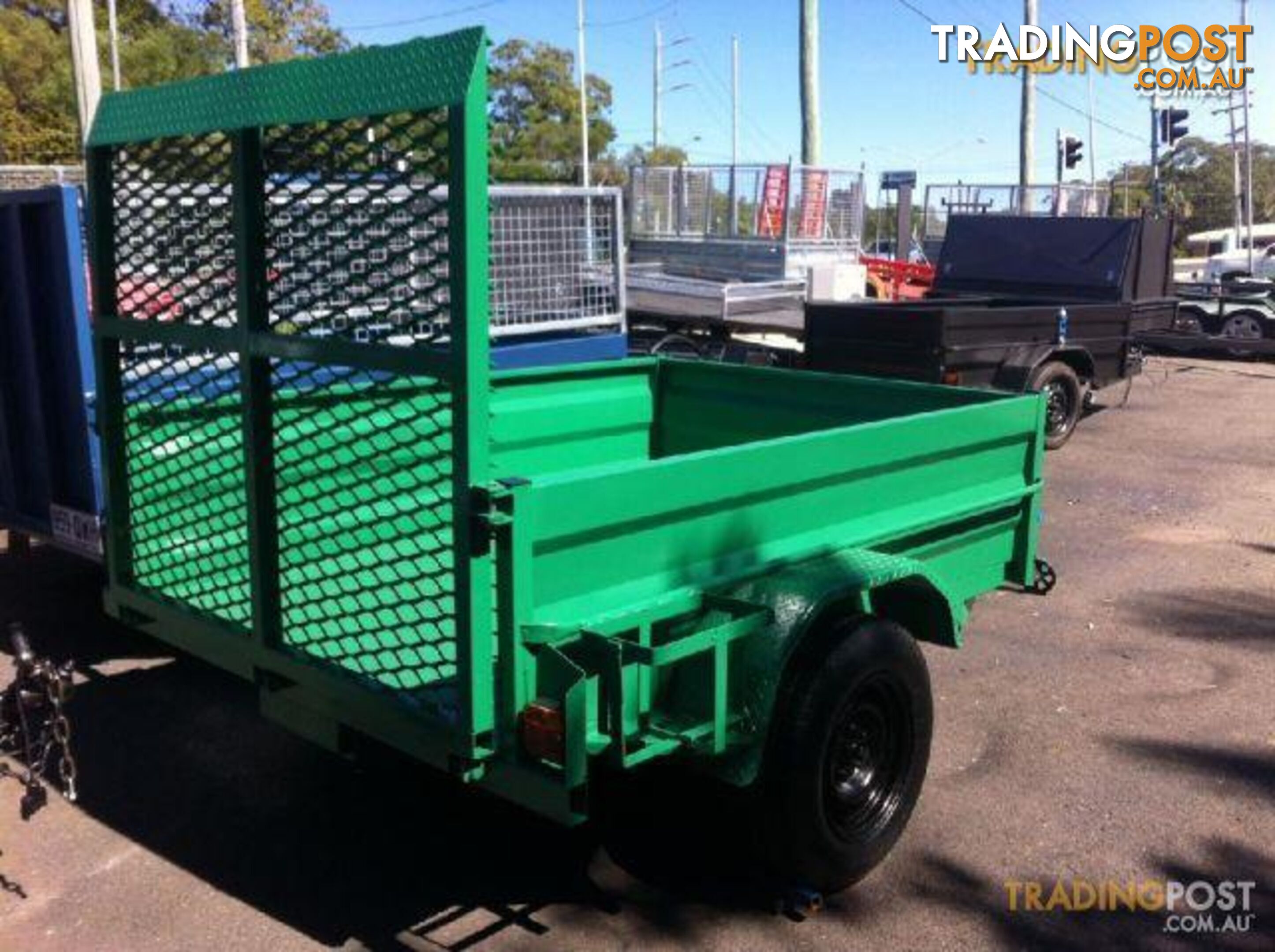 TRAILERS DIRECT CONTRACTORS MOWING TRAILER