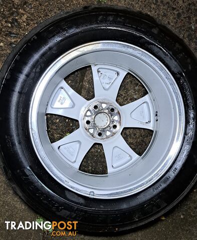 Subaru Forester SJ 2013 Enkai C34 wheels and Michelin 225/60R17 tyres, four (4)