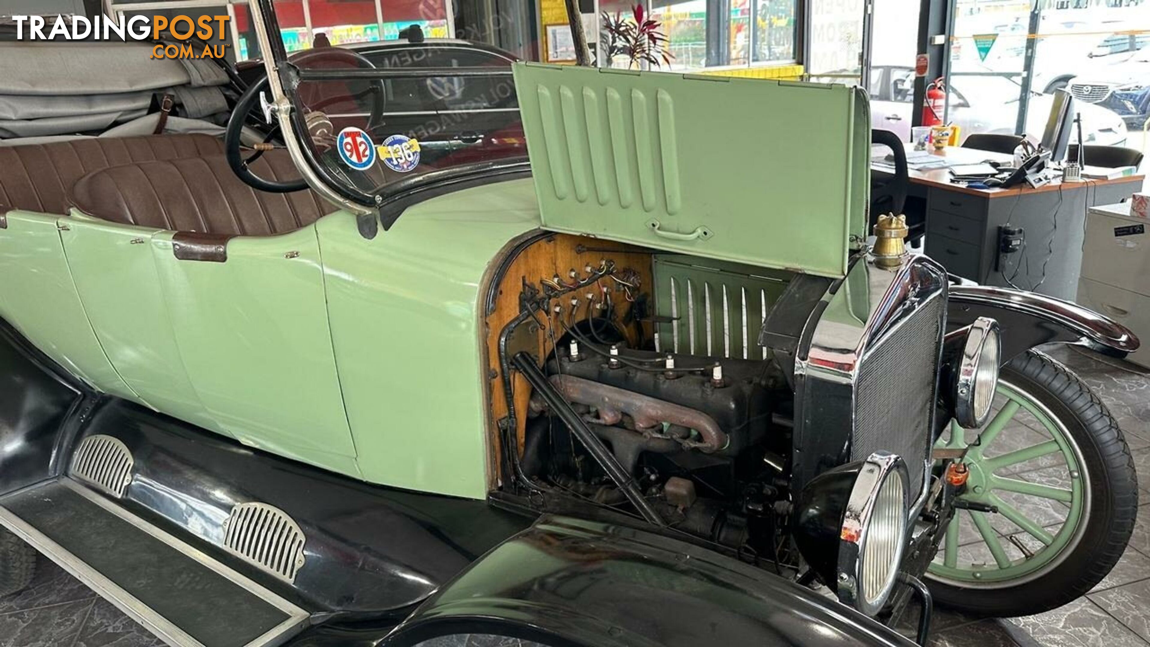 1923 Ford Model T BodyStyle Badge Convertible