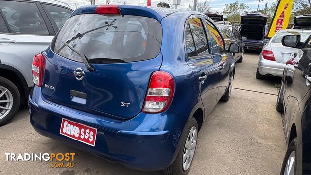 2013 Nissan Micra ST K13 MY13 Hatchback