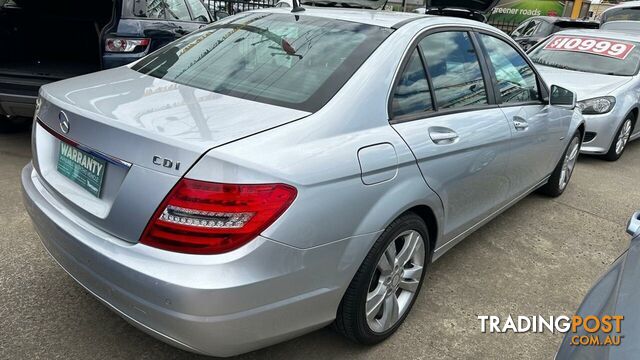 2011 Mercedes-Benz C-Class C200 CDI BlueEFFICIENCY 7G-Tronic + W204 MY11 