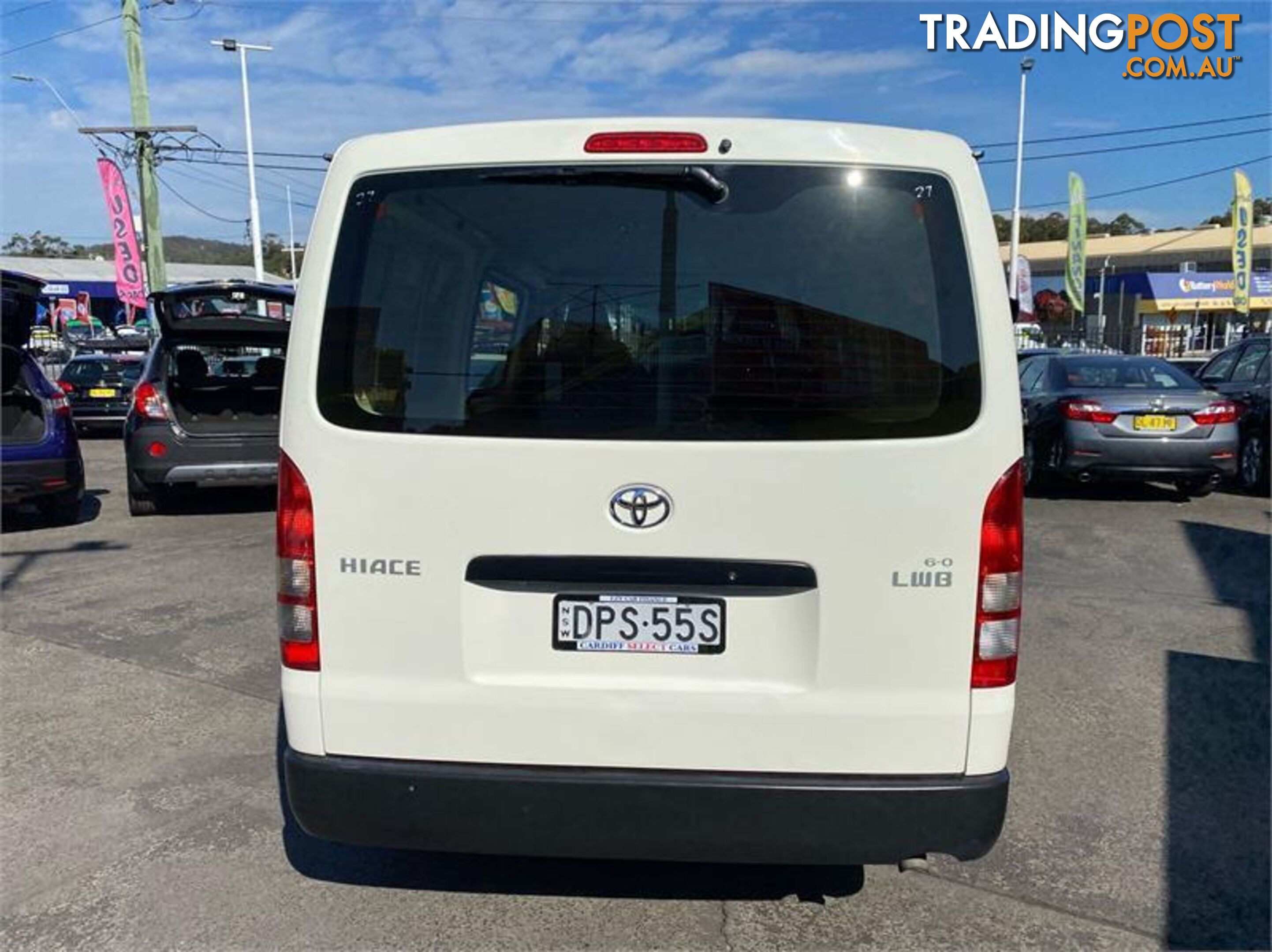 2016 TOYOTA HIACE LWB TRH201RMY15 4D VAN