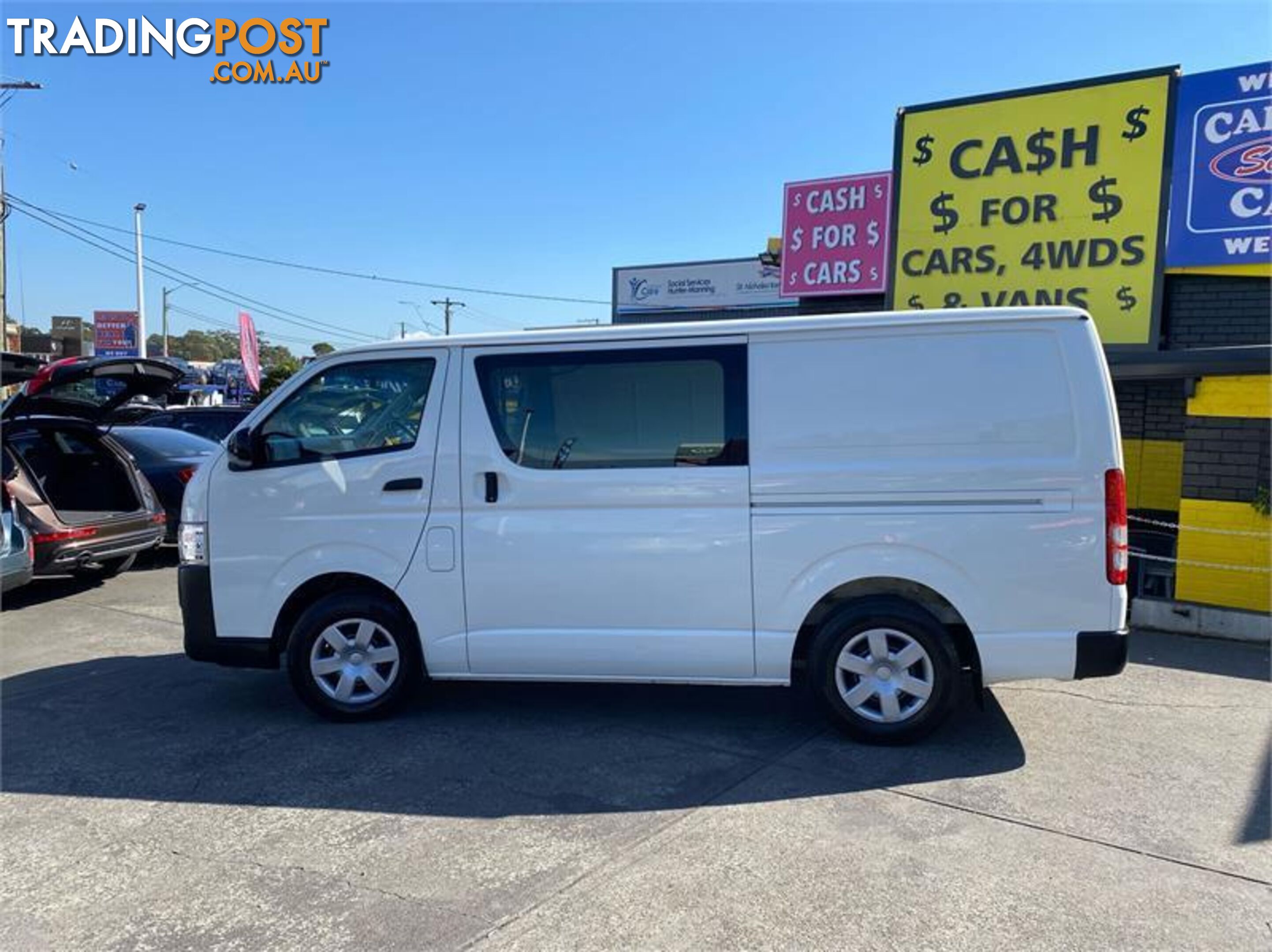 2016 TOYOTA HIACE LWB TRH201RMY15 4D VAN