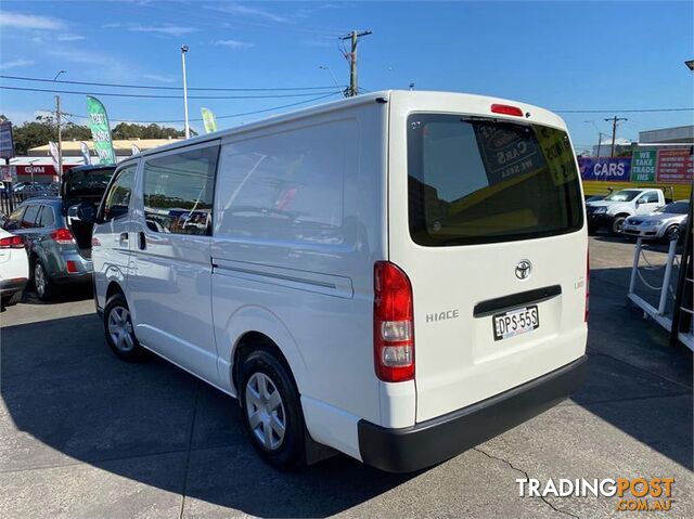 2016 TOYOTA HIACE LWB TRH201RMY15 4D VAN