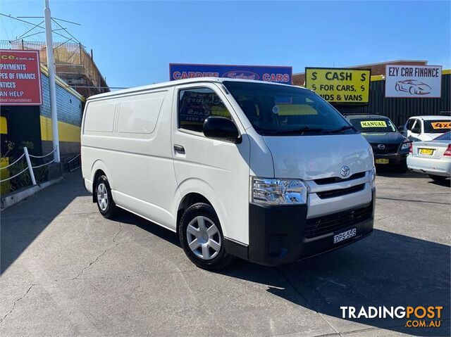 2016 TOYOTA HIACE LWB TRH201RMY15 4D VAN