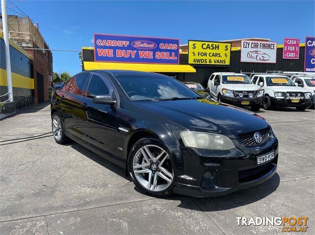 2011 HOLDEN COMMODORE SV6 VEII 4D SEDAN