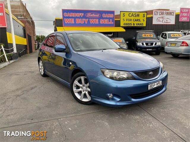 2007 SUBARU IMPREZA RS(AWD) MY08 5D HATCHBACK