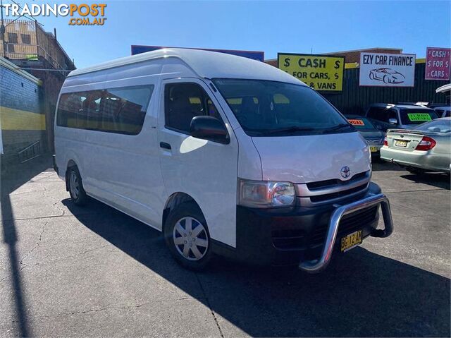 2010 TOYOTA HIACE COMMUTER KDH223RMY07UPGRADE BUS