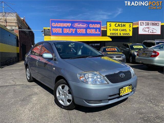 2001 TOYOTA COROLLA CONQUEST ZZE122R 4D SEDAN