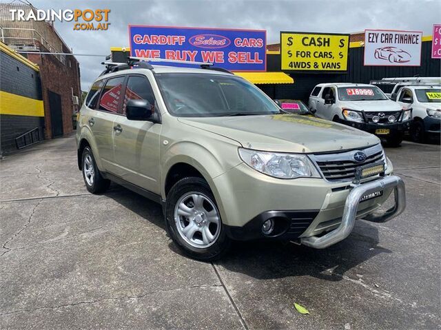 2009 SUBARU FORESTER X MY10 4D WAGON