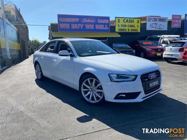 2013 AUDI A4 2,0TFSIQUATTRO B8(8K)MY13 4D SEDAN