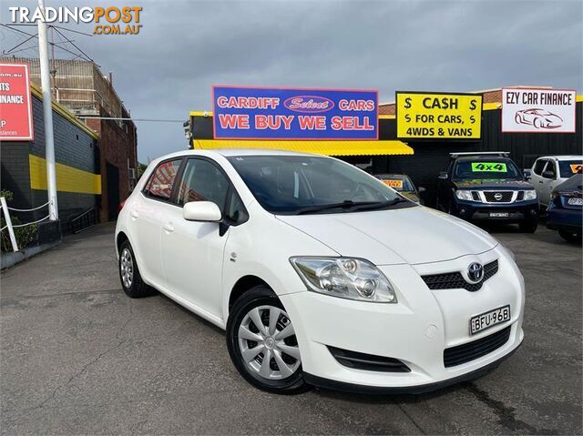 2008 TOYOTA COROLLA ASCENT ZRE152R 5D HATCHBACK