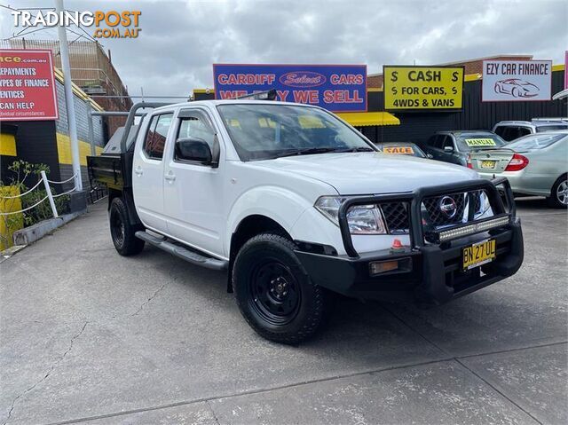 2011 NISSAN NAVARA RX(4X4) D40MY11 DUAL C/CHAS