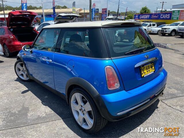 2005 MINI COOPER  R50 2D HATCHBACK