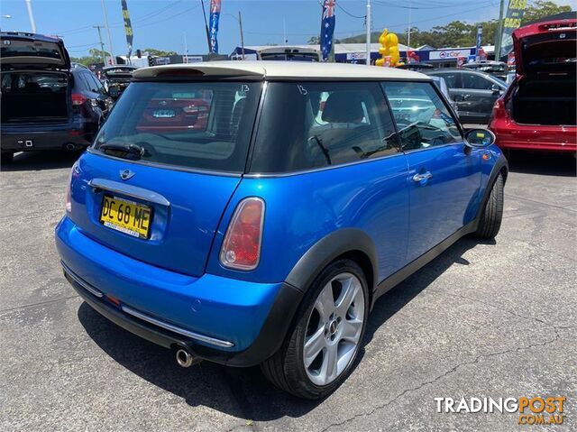 2005 MINI COOPER  R50 2D HATCHBACK