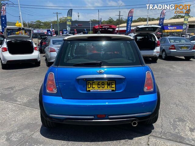 2005 MINI COOPER  R50 2D HATCHBACK