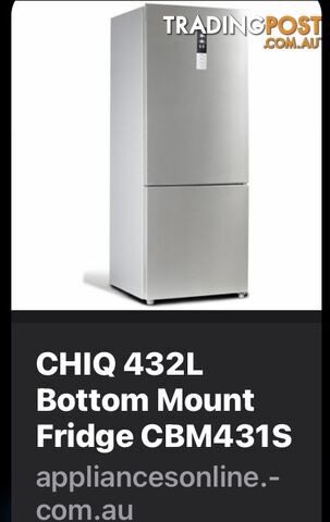 CHIQ fridge freezer