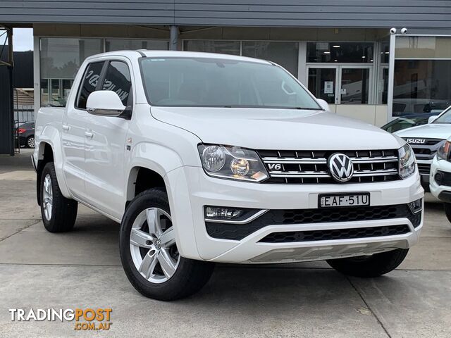 2018 Volkswagen Amarok TDI550 Sportline 2H MY19 4X4 Constant Dual Cab Utility