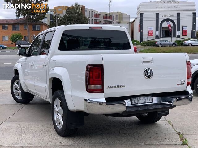 2018 Volkswagen Amarok TDI550 Sportline 2H MY19 4X4 Constant Dual Cab Utility