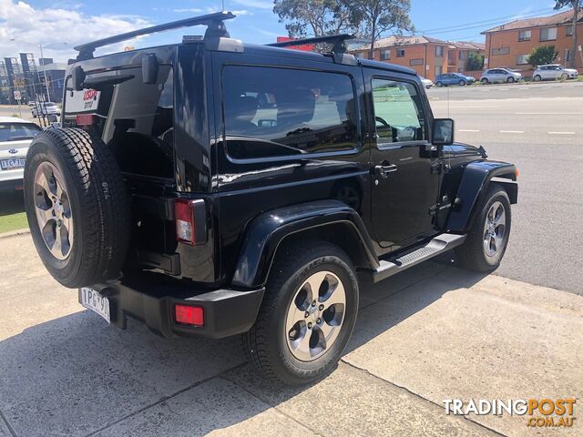 2018 Jeep Wrangler Overland JK MY18 4X4 Dual Range Hardtop