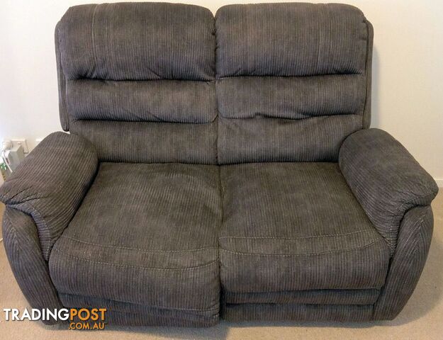 Two Seater -  Dark Grey corduroy Sofa  - Comfy!!