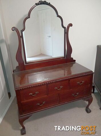 Mirrored Dresser c. 1900. make an offer +
